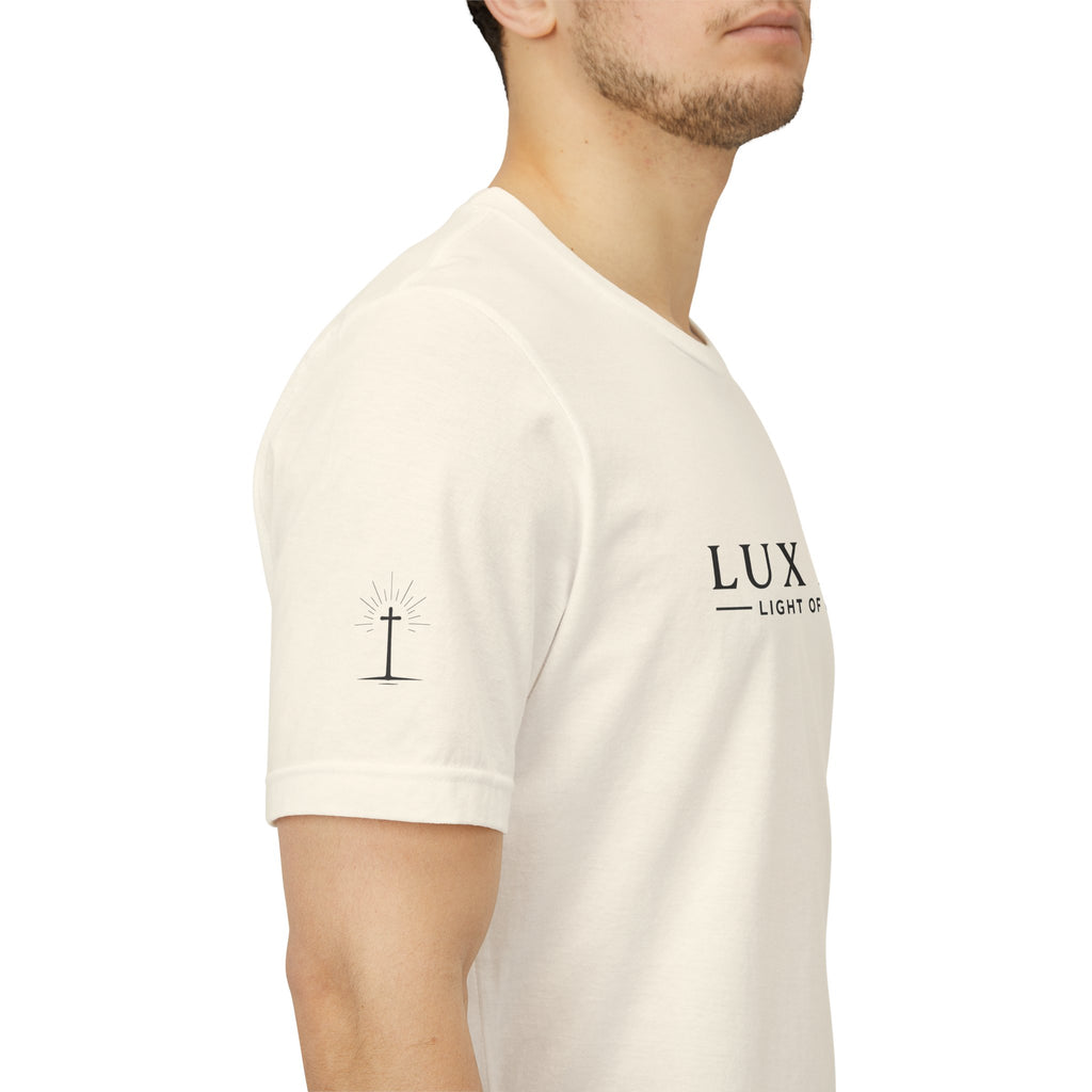 Lux Dei Cross & Olive Branch Tee