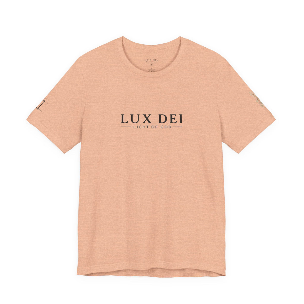 Lux Dei Cross & Olive Branch Tee