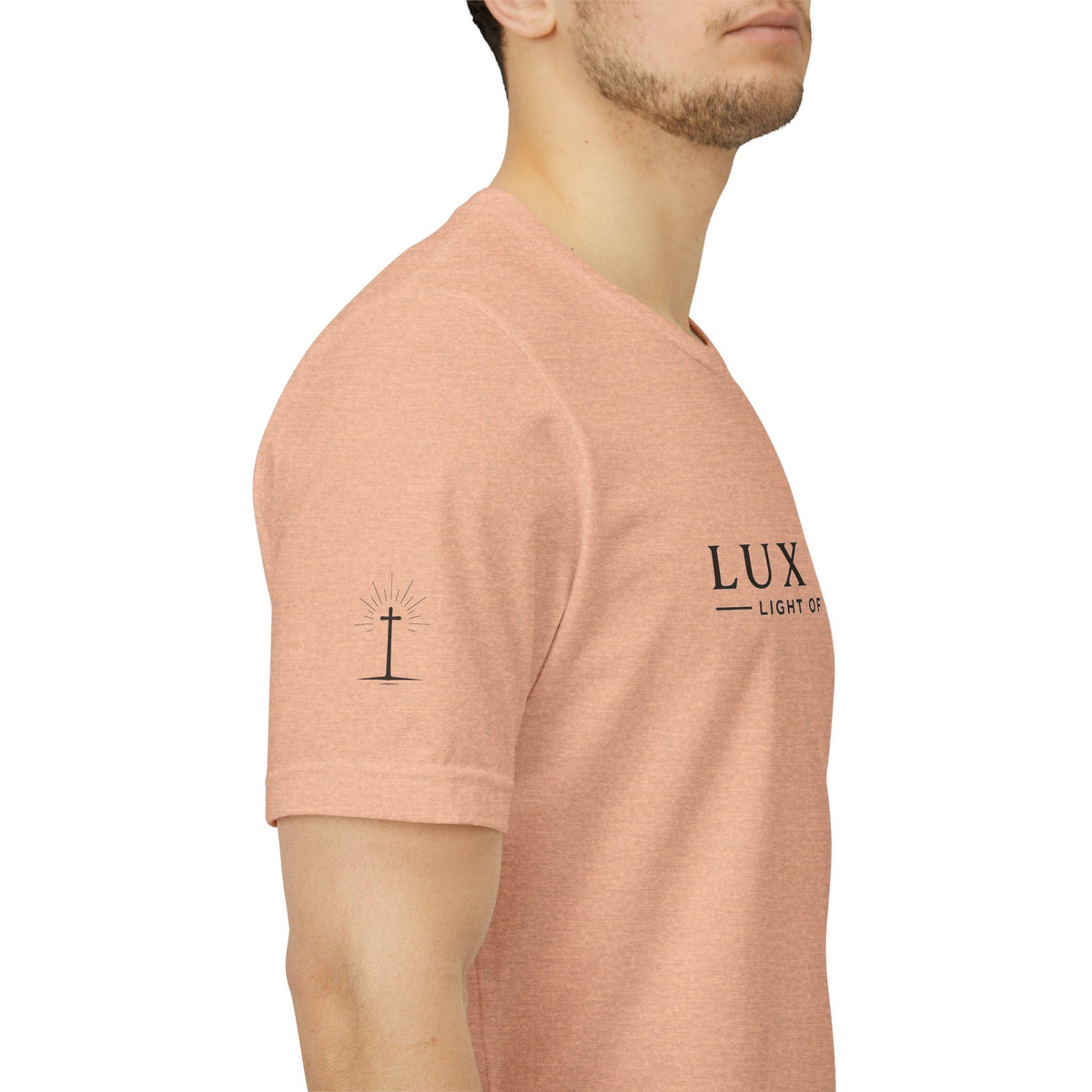 Lux Dei Cross & Olive Branch Tee