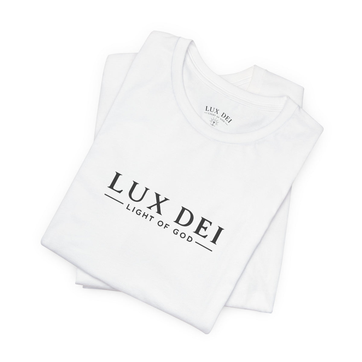 Lux Dei Cross & Olive Branch Tee