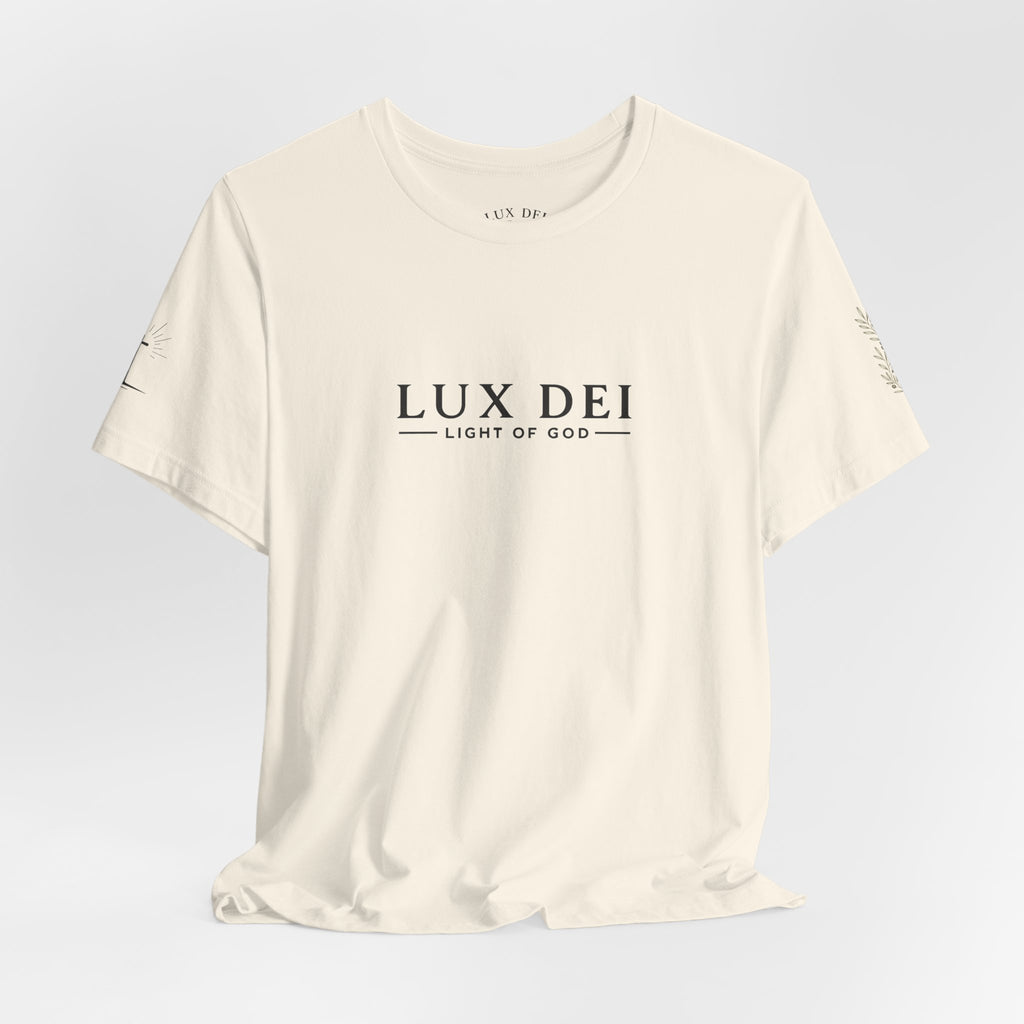 Lux Dei Cross & Olive Branch Tee