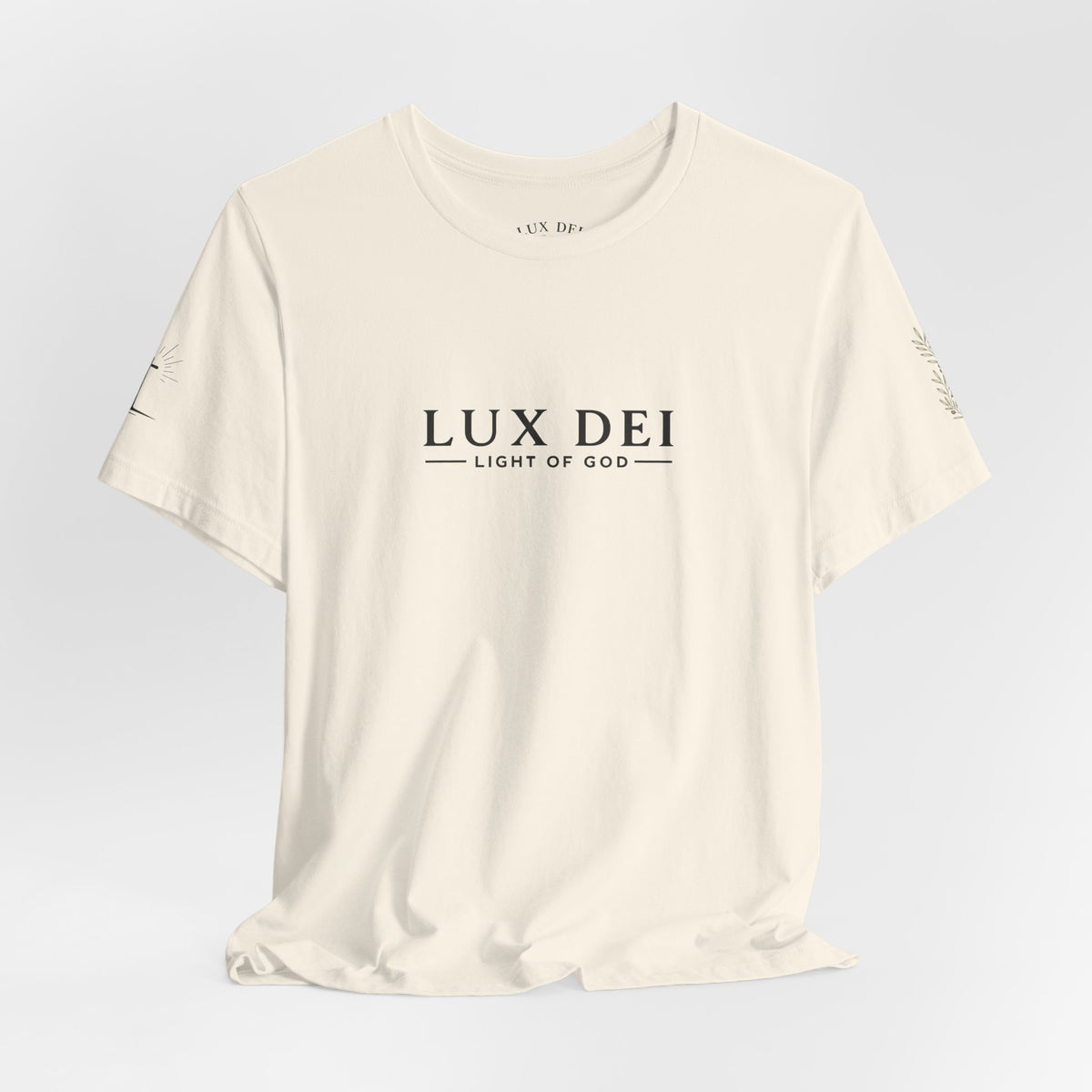 Lux Dei Cross & Olive Branch Tee