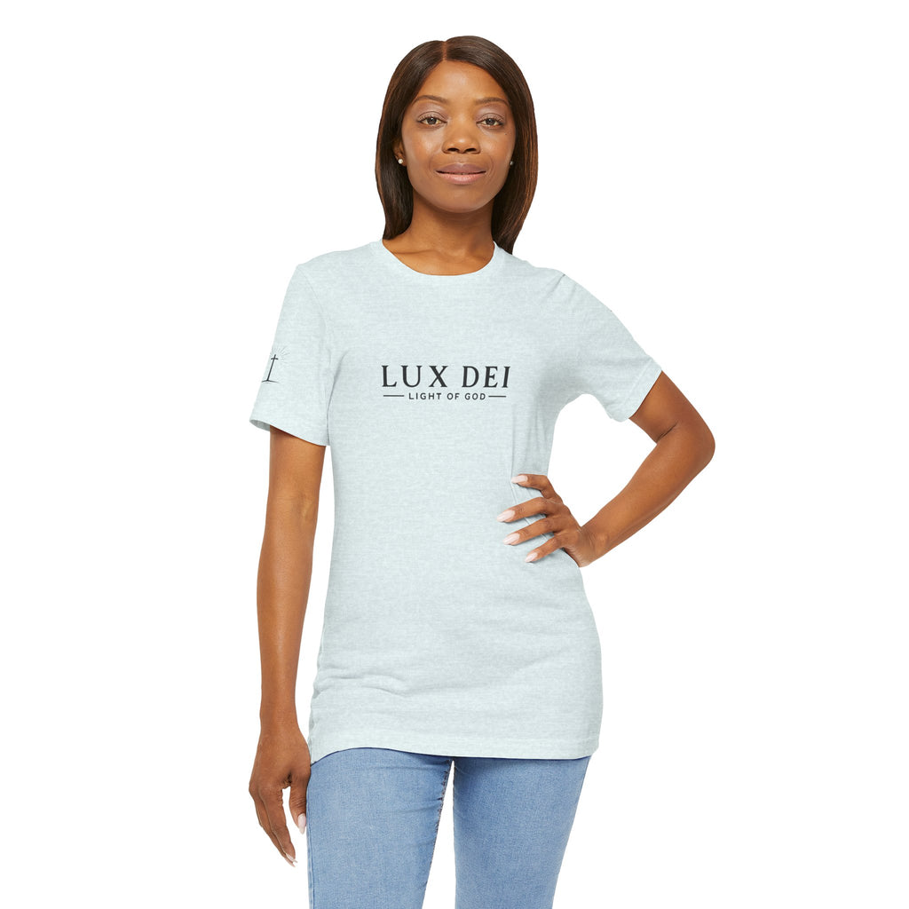Lux Dei Cross & Olive Branch Tee