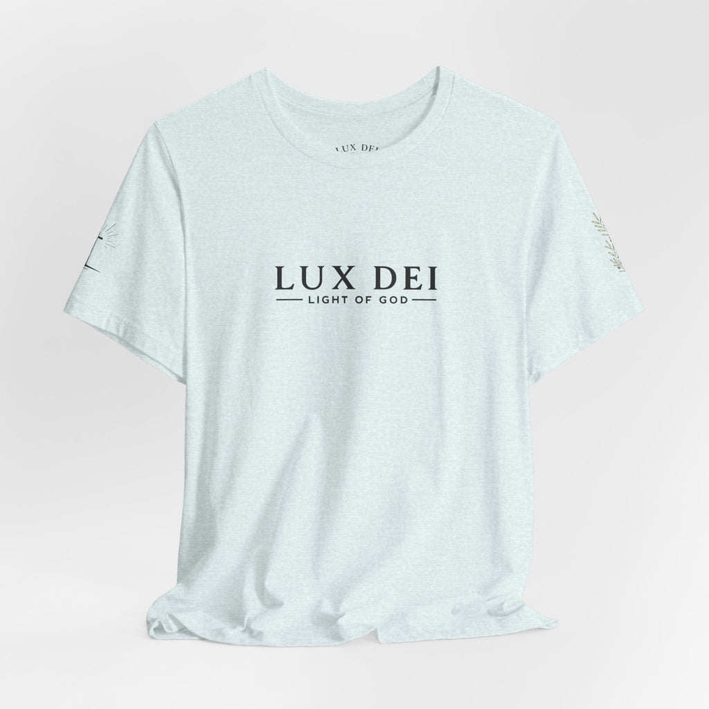 Lux Dei Cross & Olive Branch Tee