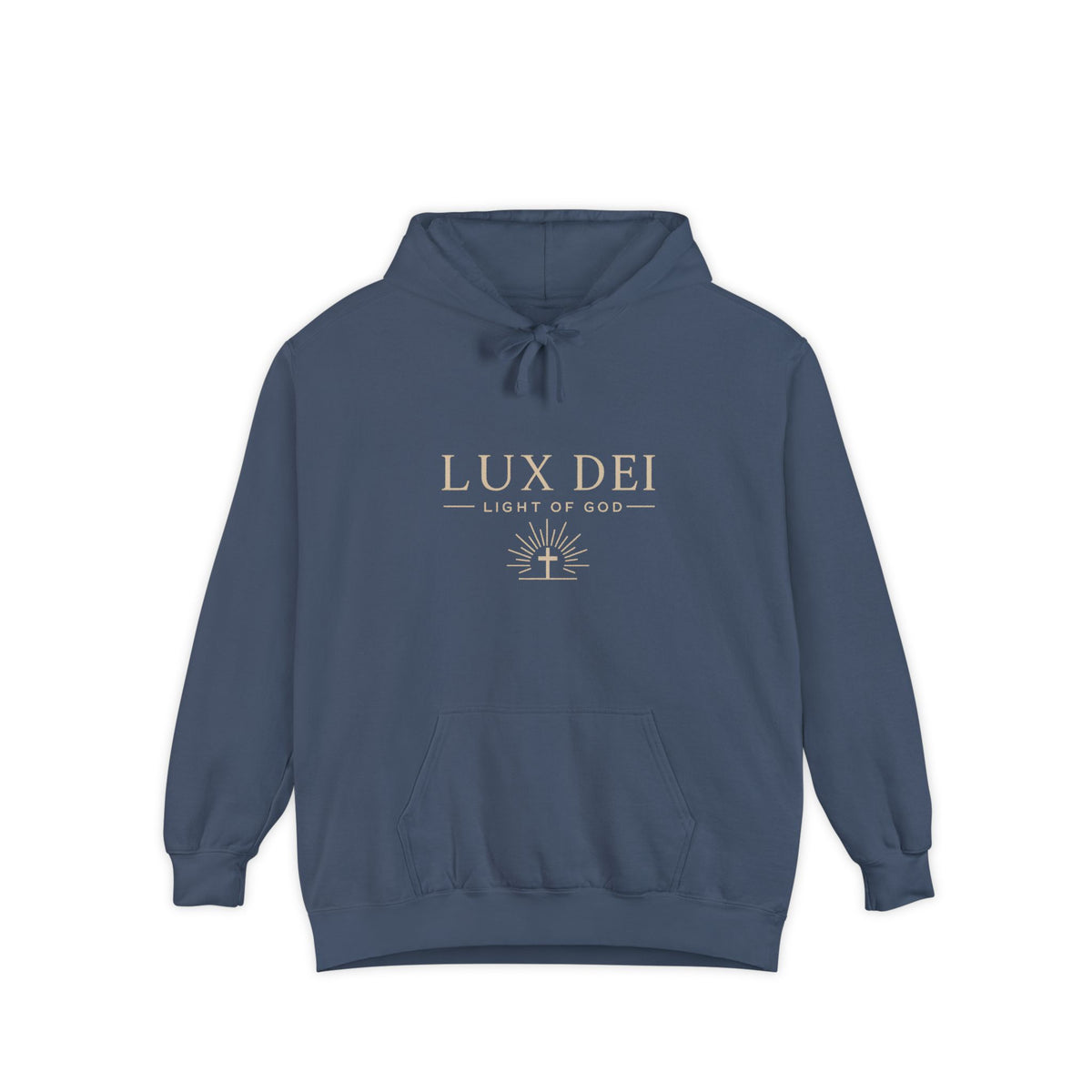 Lux Dei Garment-Dyed Cross Sweatshirt