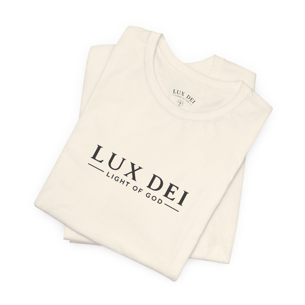 Lux Dei Cross & Olive Branch Tee