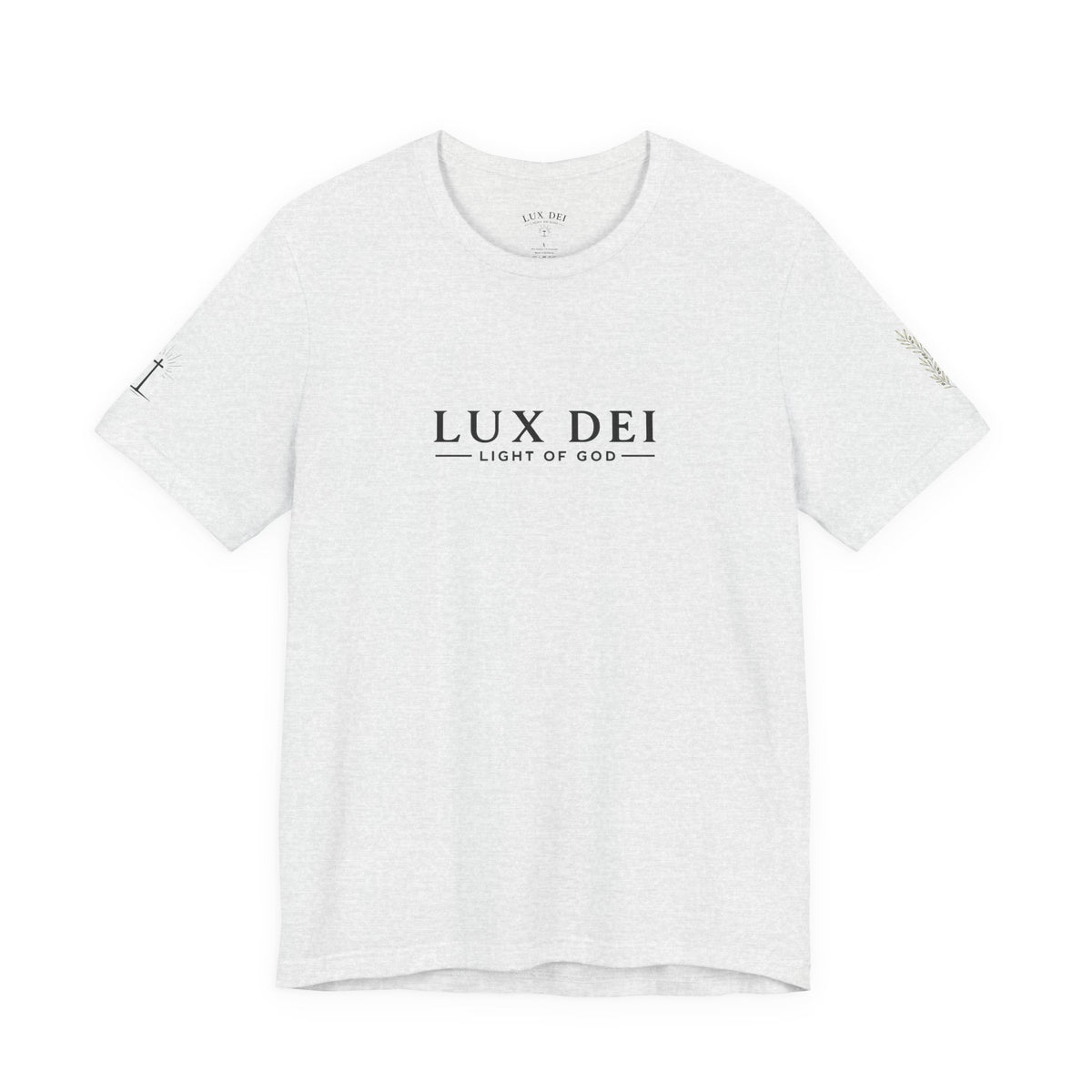 Lux Dei Cross & Olive Branch Tee