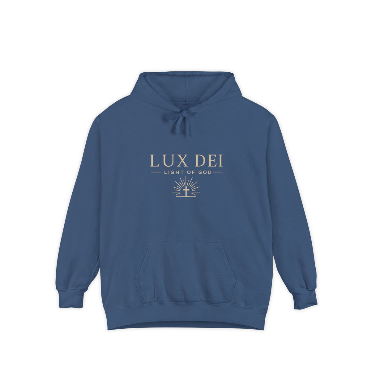 Lux Dei Garment-Dyed Cross Sweatshirt