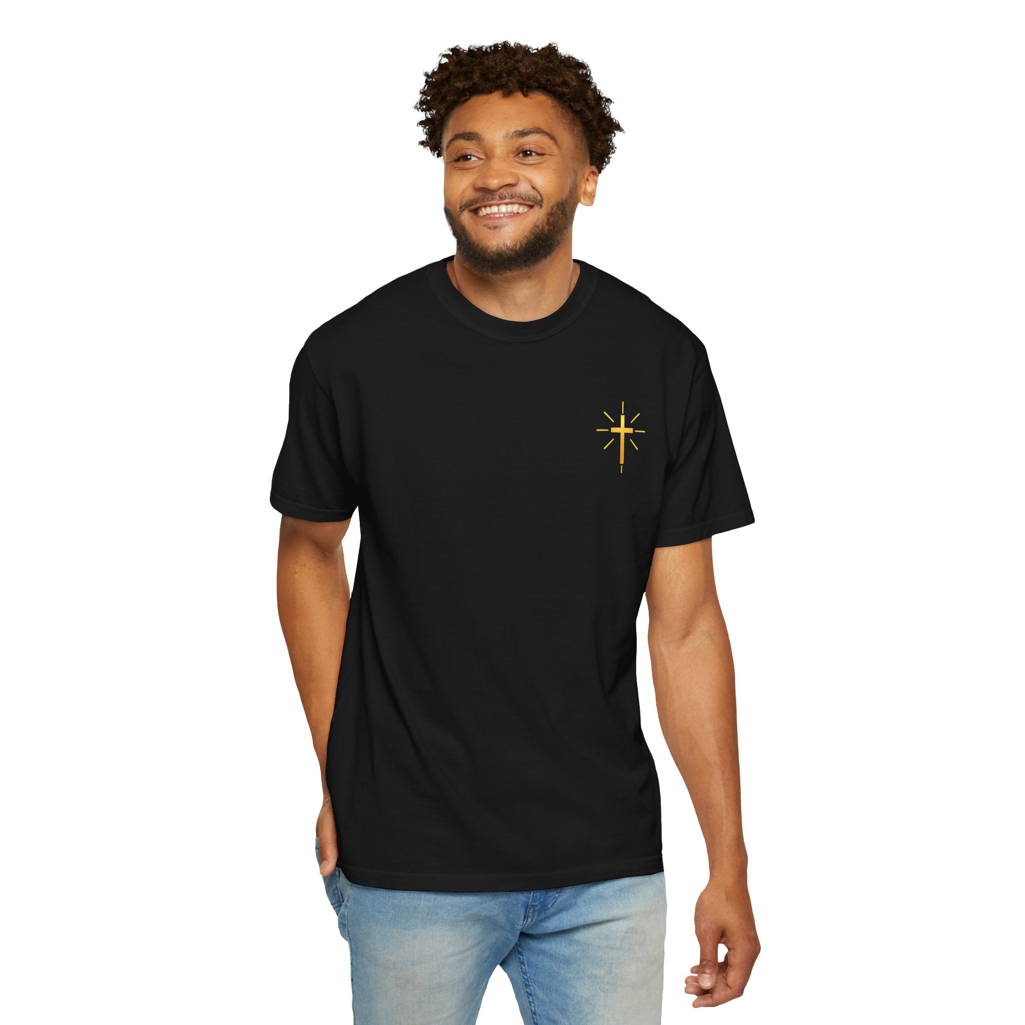 Lux Dei Comfort Colors® Garment-Dyed Christian T-Shirt — Premium Christian Tee