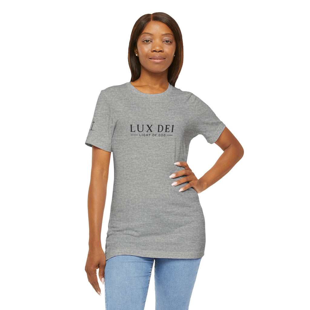 Lux Dei Cross & Olive Branch Tee