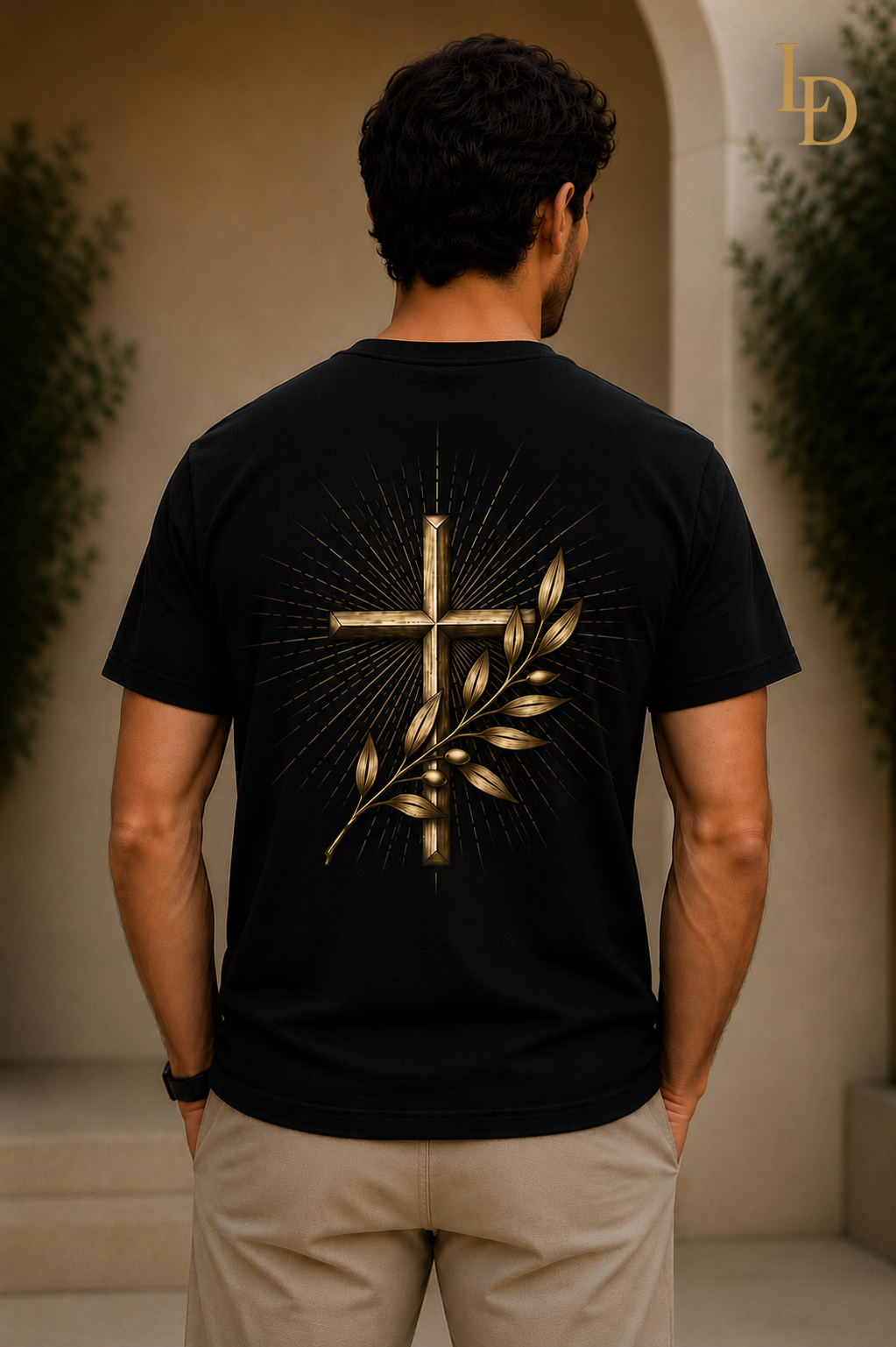 Lux Dei Comfort Colors® Garment-Dyed Christian T-Shirt — Premium Christian Tee