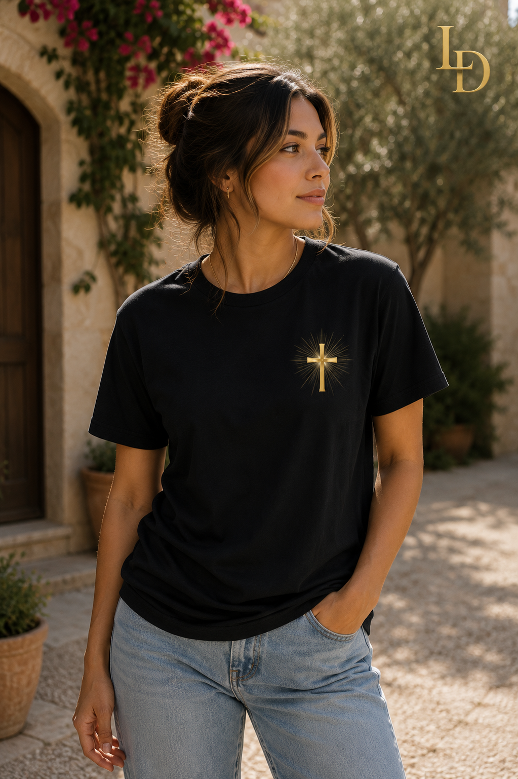 Lux Dei Comfort Colors® Garment-Dyed Christian T-Shirt — Premium Christian Tee