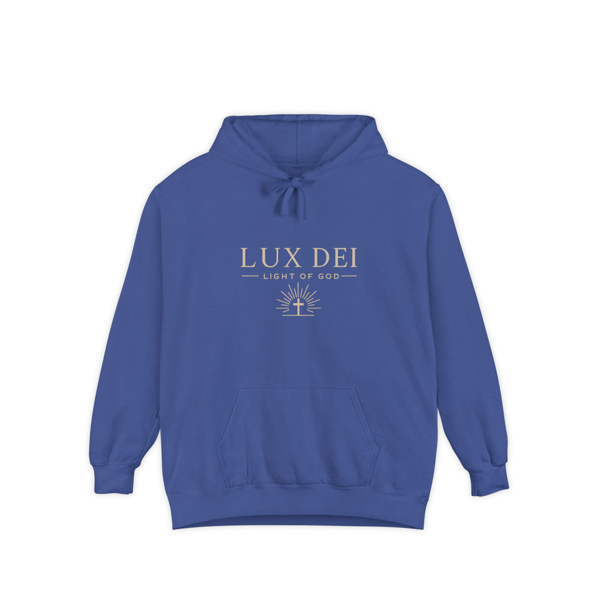 Lux Dei Garment-Dyed Cross Sweatshirt