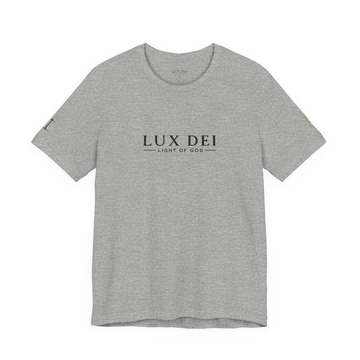Lux Dei Cross & Olive Branch Tee