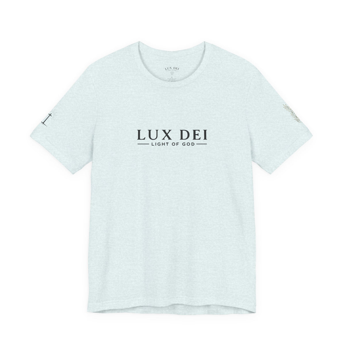 Lux Dei Cross & Olive Branch Tee
