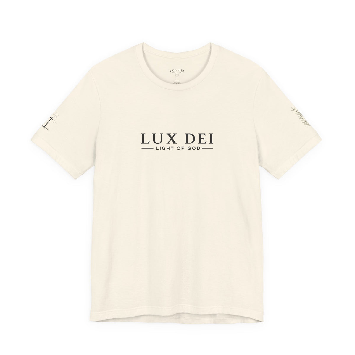 Lux Dei Cross & Olive Branch Tee