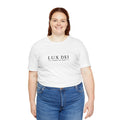 Lux Dei Premium T-Shirt — Christian T-Shirt | Faith-Based Graphic Tee | Light of God
