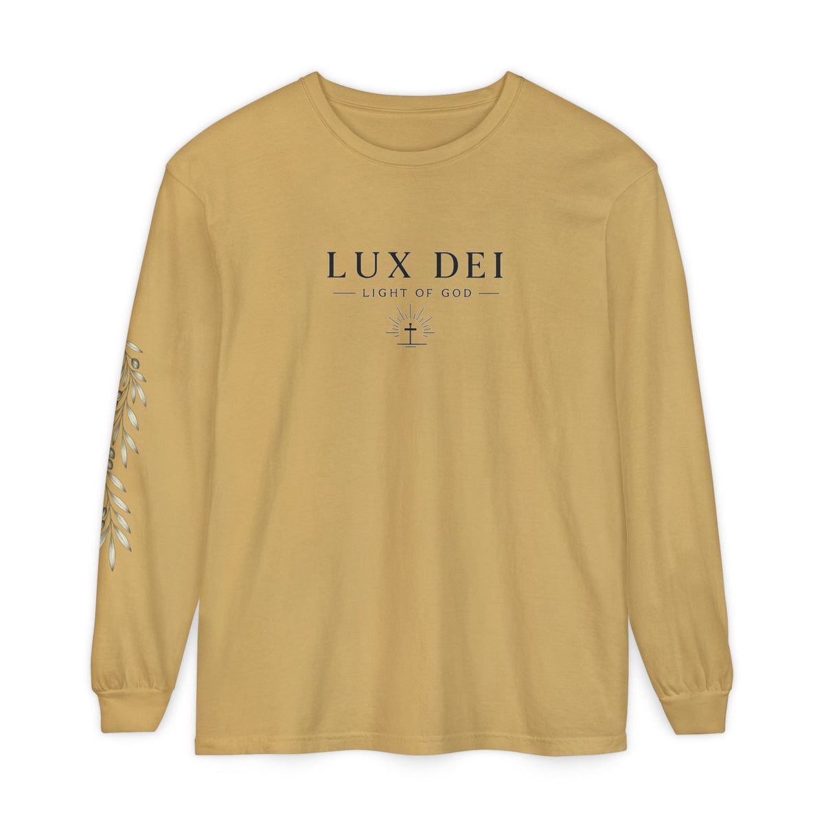 Lux Dei Olive Branch Long Sleeve Tee