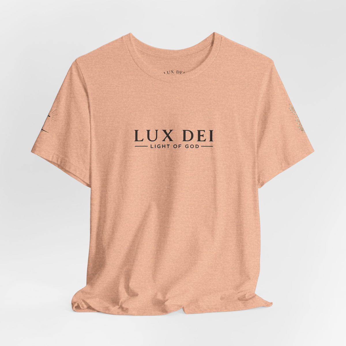 Lux Dei Cross & Olive Branch Tee