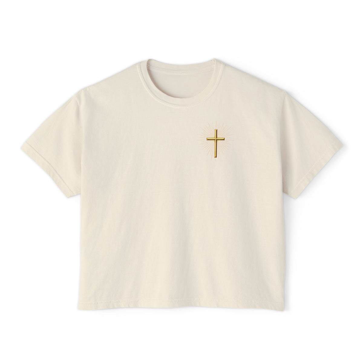 Lux Dei Radiant Cross Women’s Boxy Tee