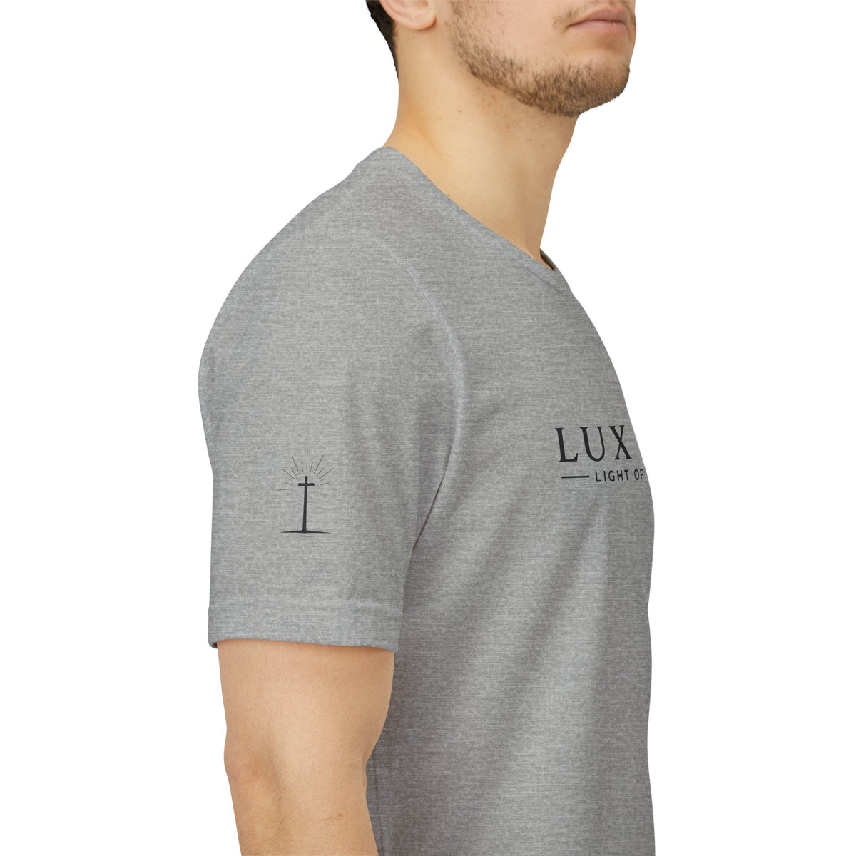 Lux Dei Cross & Olive Branch Tee